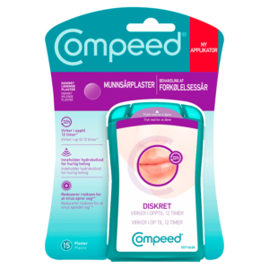 Compeed Invisible Forkølelsessårplaster (15 stk)