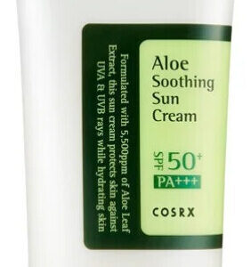 Cosrx - Aloe Soothing Sun Cream Spf50+ Pa+++ 50 Ml