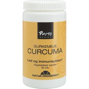 Curcuma m/gurkemeje 495 mg, 90kap.