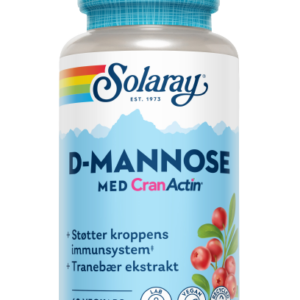 D-Mannose med CranActin - 60 kapsler