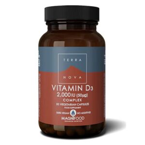 D3 vitamin 2000 IU - 50 kapsler