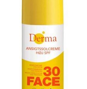 Derma Ansigtssolcreme SPF 30, 50ml