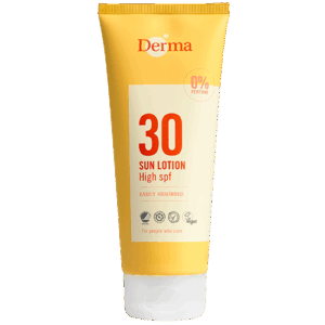 Derma Sun Sollotion Høj SPF 30 (200 ml)