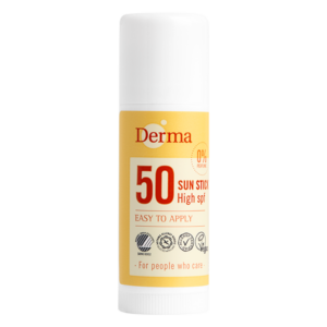 Derma Sun Solstift Høj SPF 50 (18 ml)