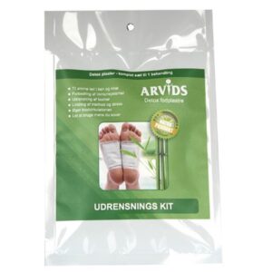 Detox fodplastre 2 stk. Arvids