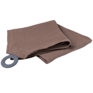 Doomoo Amme/Nussetæppe Med Bidering Quilt Chokolade (1 stk)