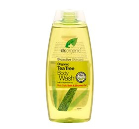 Dr. Organic Bath & Shower Tea Tree • 250 ml.