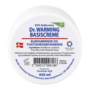 Dr. Warming Basiscreme i krukke (450 ml)