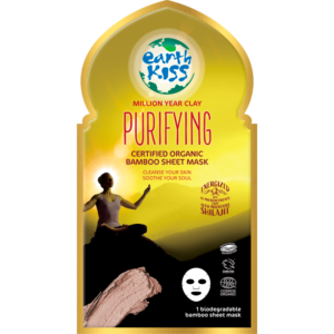 Earth Kiss Million Year Purifying Bamboo Sheet Mask (1 stk)
