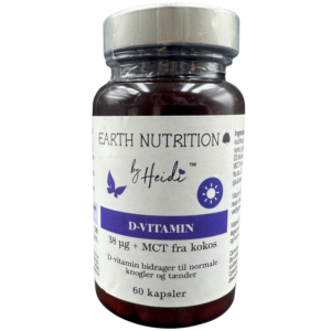 Earth Nutrition Vegansk D Vitamin I Kokos 38 µg (60 kaps)