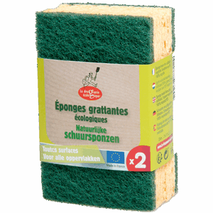 Ecodis Rengøringssvampe (2 stk)
