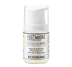 Ecooking Maske fugtgivende med hyaluronsyre og mandelolie • 50ml.