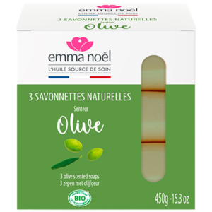 Emma Nöel Oliven Sæbe 3 X 150 Gr. (450 gr)