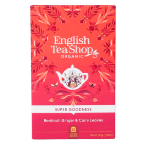 English Tea Shop Beetroot, Ginger & Curry Leaves ØÂ (20 breve)
