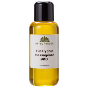 Eucalyptus Massageolie - Urtegaarden - 100ml - Økologisk