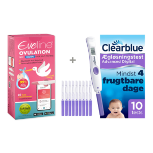 Eveline Smart Fertilitetssystem & Clearblue Advanced Digital Dobbelt Digital Ægløsningssporing for et Bredere Fertilitetsvindue