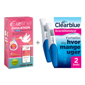 Eveline Smart Fertilitetssystem & Clearblue Digital med Ugeindikator Digital Klarhed fra Ægløsning til Graviditetsbesked