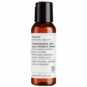 Evolve Organic Beauty Pomegranate and Goji Aromatic Wash (50 ml)
