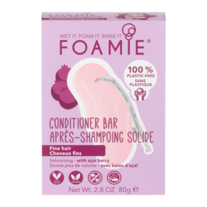 Foamie Conditioner Bar Acai Berry Volume Conditioner For Fine Hair (1 stk)