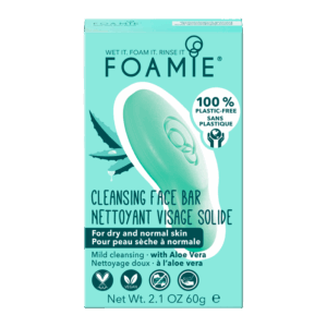 Foamie Face Bar Mild Cleansing Aloe Vera For Dry Normal Skin (1 stk)