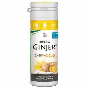 GINJER® Ingefær CITRON Tyggegummi