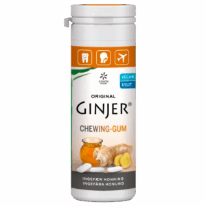 GINJER® Ingefær HONNING Tyggegummi