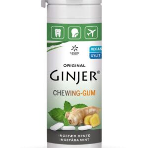 GINJER® Ingefær MYNTE Tyggegummi (30 g.)