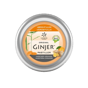 GINJER® Ingefær ORANGE Pastiller Ø