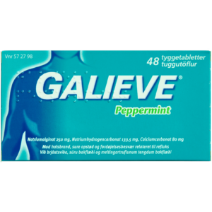 Galieve Peppermint Tyggetabletter (48 stk)