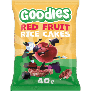 Goodies Rice Cakes Red Fruit (40 g)