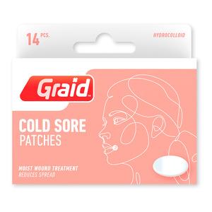 Graid Forkølelsessår plaster - 14 stk.