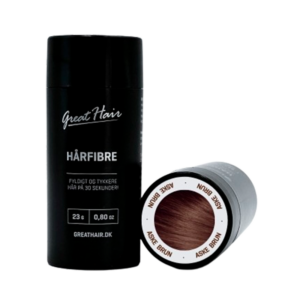 Great Hair Hårfibre - Aske Brun (23 g.)