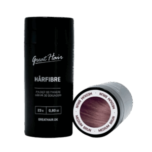Great Hair Hårfibre - Medium Brun (23 g.)