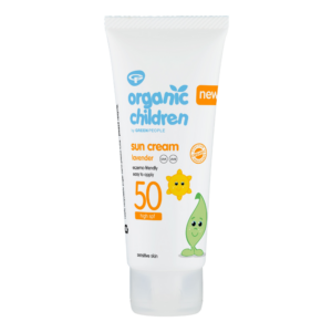 Green People Organic Children Sun Cream SPF50 Lavender (100 ml)