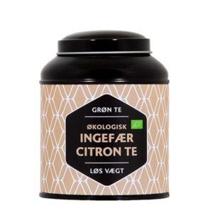 Grøn Te Ingefær Citron Ø (100 g)