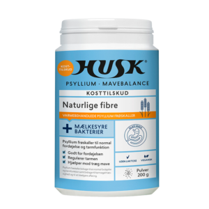 HUSK Psyllium Mavebalance +Mælkesyrebakterier (200 g)