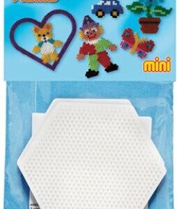 Hama Mini Perleplader - Sekskantet - 7,5x9 Cm - 2 Stk. - 5204
