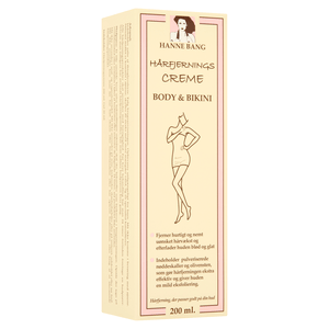 Hanne Bang Hårfjerningscreme Body & Bikini - 200 ml