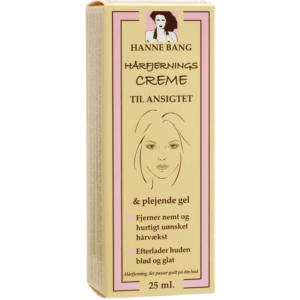 Hanne Bang Hårfjerningscreme til ansigtet (25 ml)