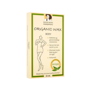 Hanne Bang Organic Wax Body Strips 24 stk.