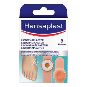 Hansaplast Ligtorneplaster - 8 stk.
