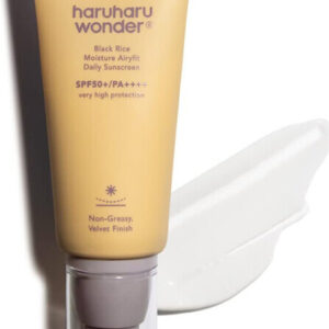 Haruharu Wonder - Black Rice Moisture Airyfit Daily Sunscreen Spf50+ Pa++++ - Black - 50 Ml