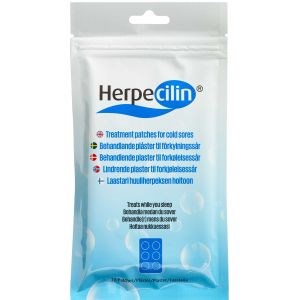 Herpecilin plaster Medicinsk udstyr 18 stk