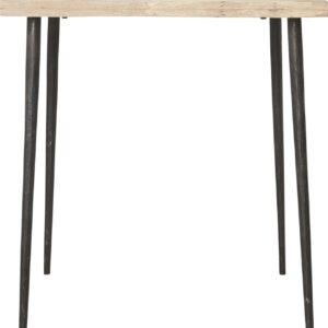 House Doctor - Spisebord Til 2 Personer - Hdslated - Mangotræ Jern - 70x70 Cm