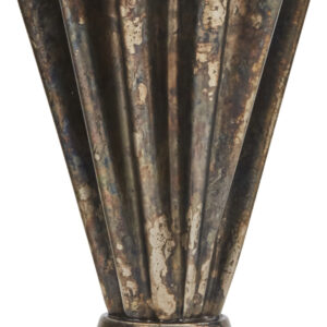 House Doctor - Vase - Flood - Antik Brun - Jern - H 33 Cm