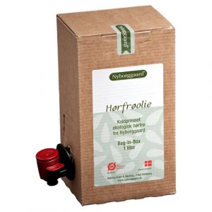 Hørfrø olie 1000ml Nyborggaard