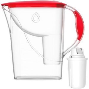 Kande 2,4 l rød Dafi - 1 stk