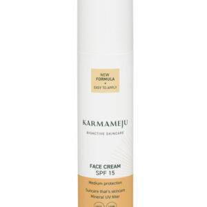 Karmameju Solcreme til Ansigtet SPF15, 50ml.