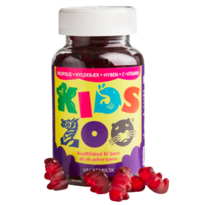 Kids Zoo Propolis m. Hyldebær - Pektin Bjørne (60 stk)