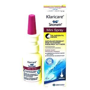 Klaricare Mini Næsespray - 30 ml